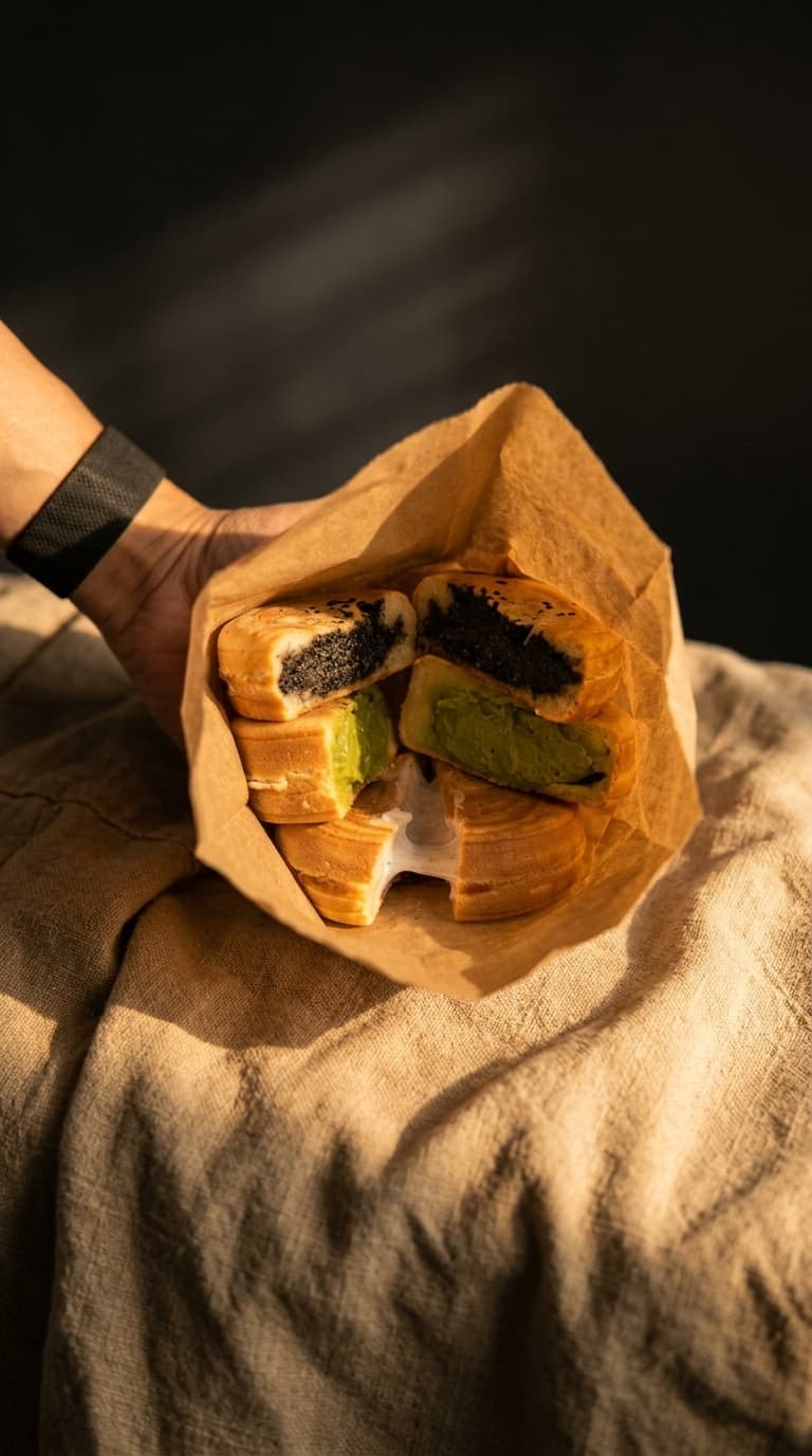 Wheel cake Matcha — THÉ VERT PREMIUM